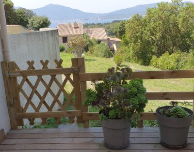 Studio Porticcio avec Grande Terrasse et Piscines Communes