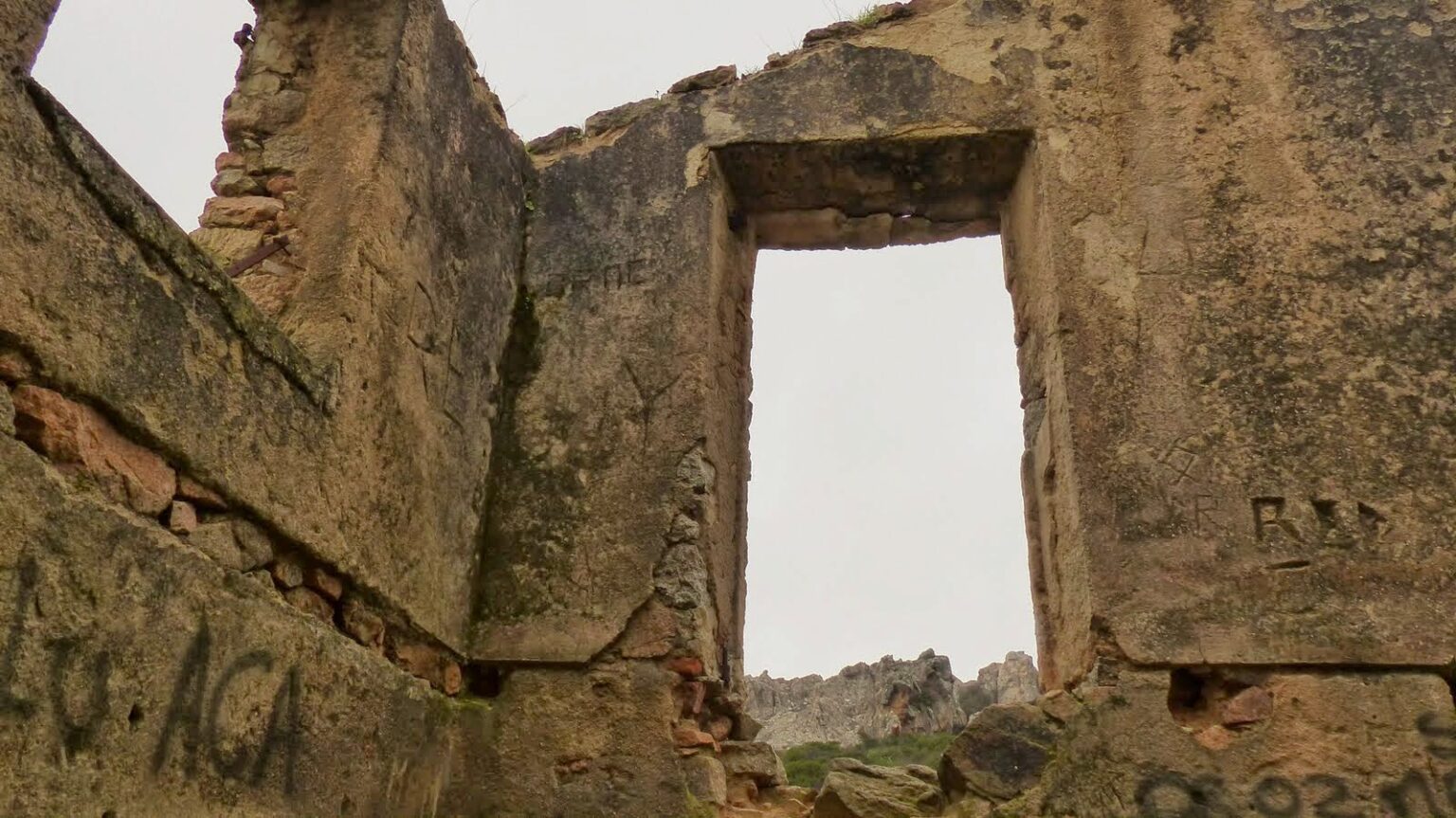 Demeure abandonnée Mont Gozzi.